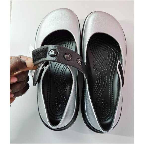 Crocs Stomp Metallic Mary Jane - Picture 6 of 8